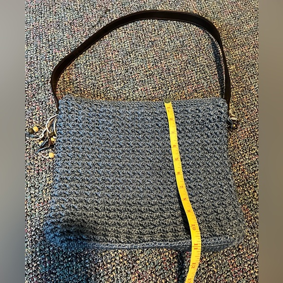 The SAK crochet bag with leather strap - Picture 10 of 12